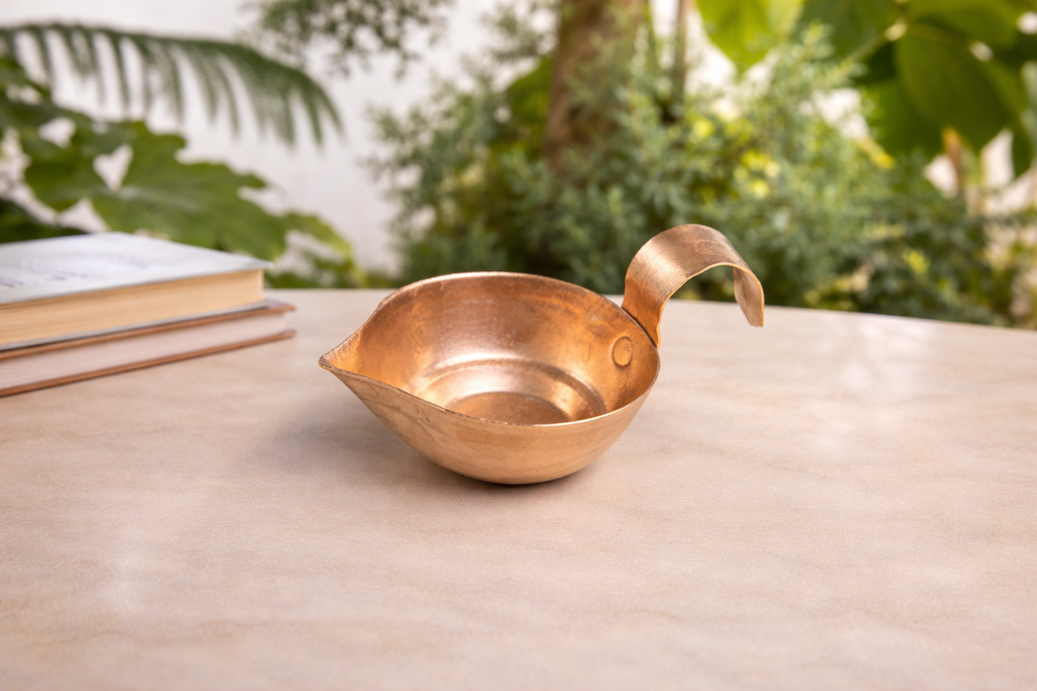 Hand made copper lamp without Base